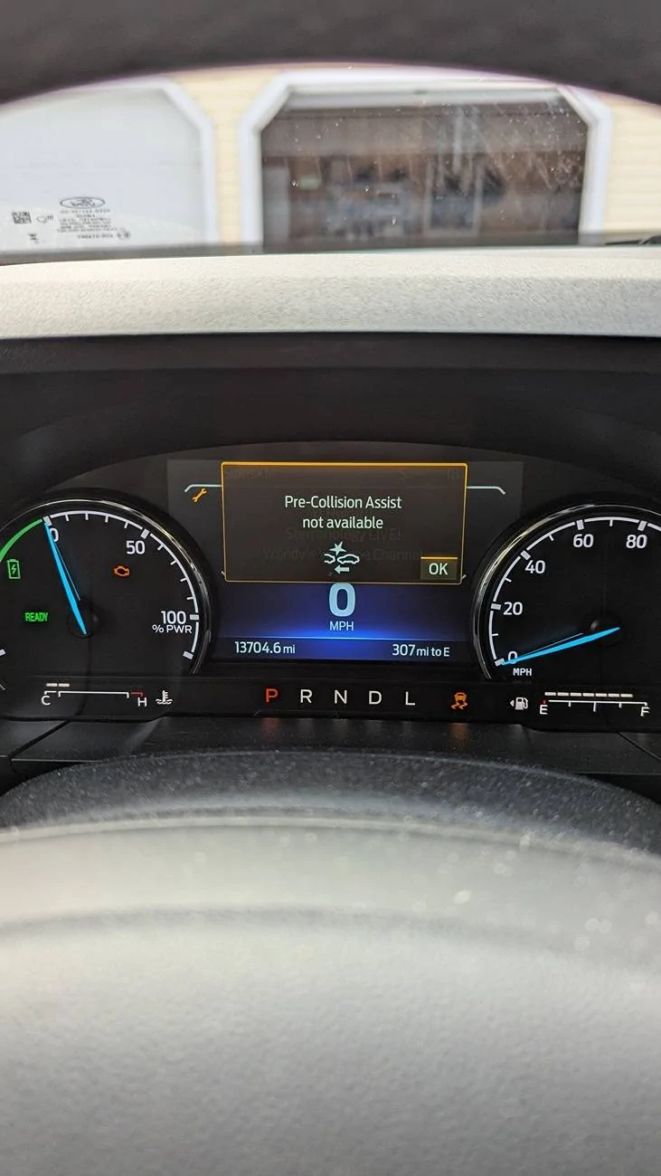 Ford Maverick Warning lights popped up while driving and truck wouldn't engage drive PXL_20250110_160447793