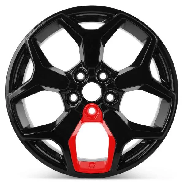 Ford Maverick 17" FX4 Wheel Accent Powdercoat or decal option truck fx4 wheel red accent