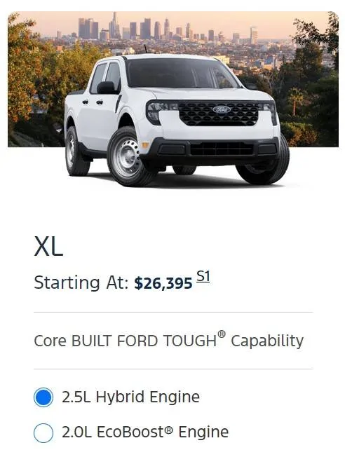 Ford Maverick Carryover Discounts Screenshot 2025-01-11 043132