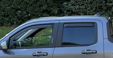 Ford Maverick Ford (Lund) window rain guards - not a fan… IMG_4385