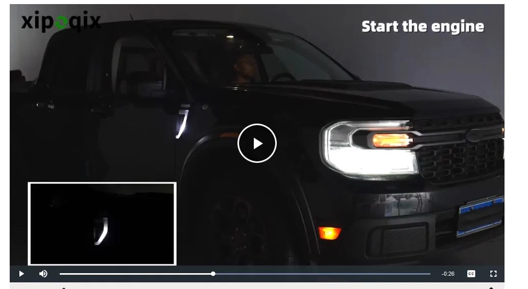 Ford Maverick Anyone have these side market lights ? marker