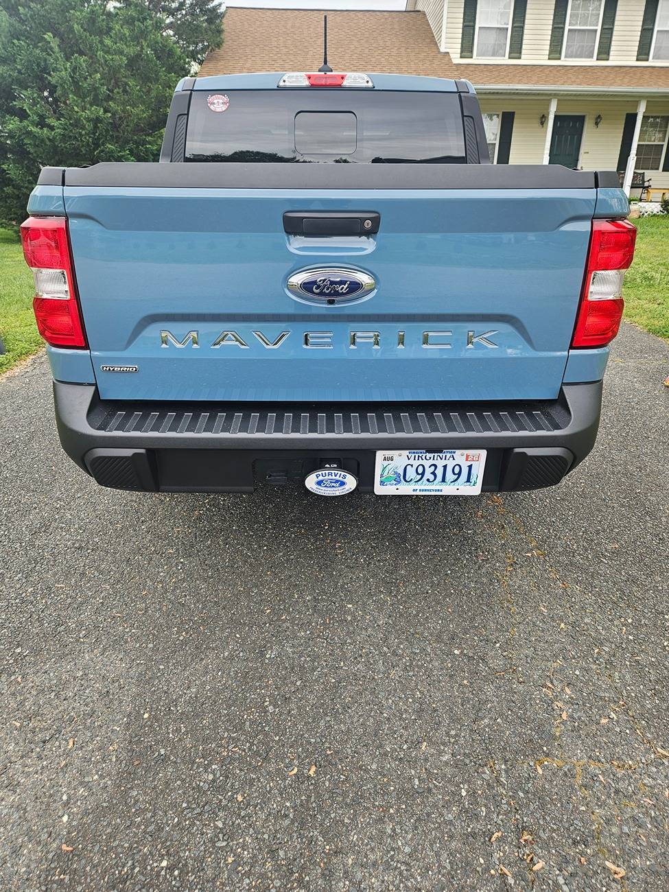 Ford Maverick Eruption Green Tailgate Lettering Color Choices 1000002587