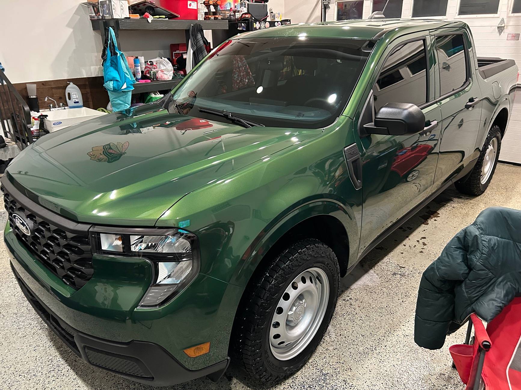 Ford Maverick Picked Up New 2025 Maverick XL Eruption Green IMG_8599