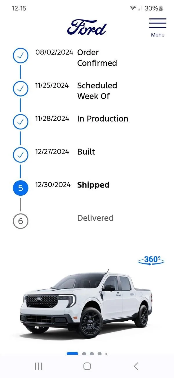 Ford Maverick 2025 Production delays?? 1000007330