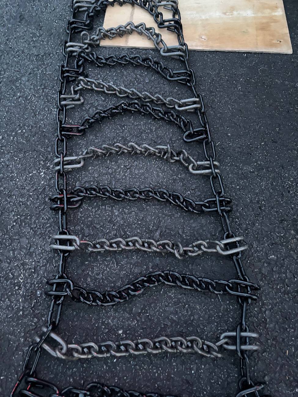 Ford Maverick Tire Chains. IMG_6761