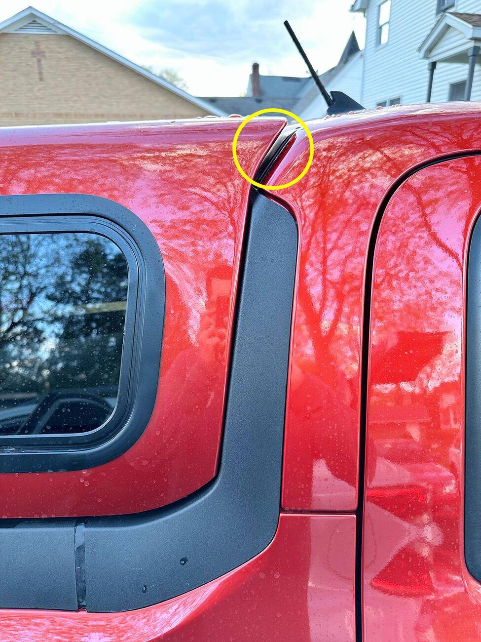Ford Maverick A.R.E. V Series Truck Cap installed cap ga