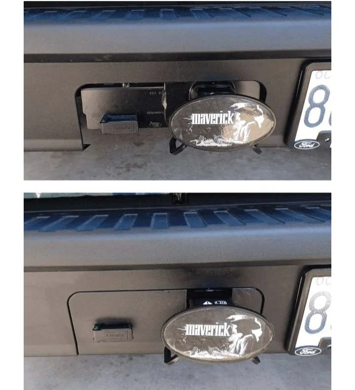 Ford Maverick Aftermarket hitch receiver 20250117_132321