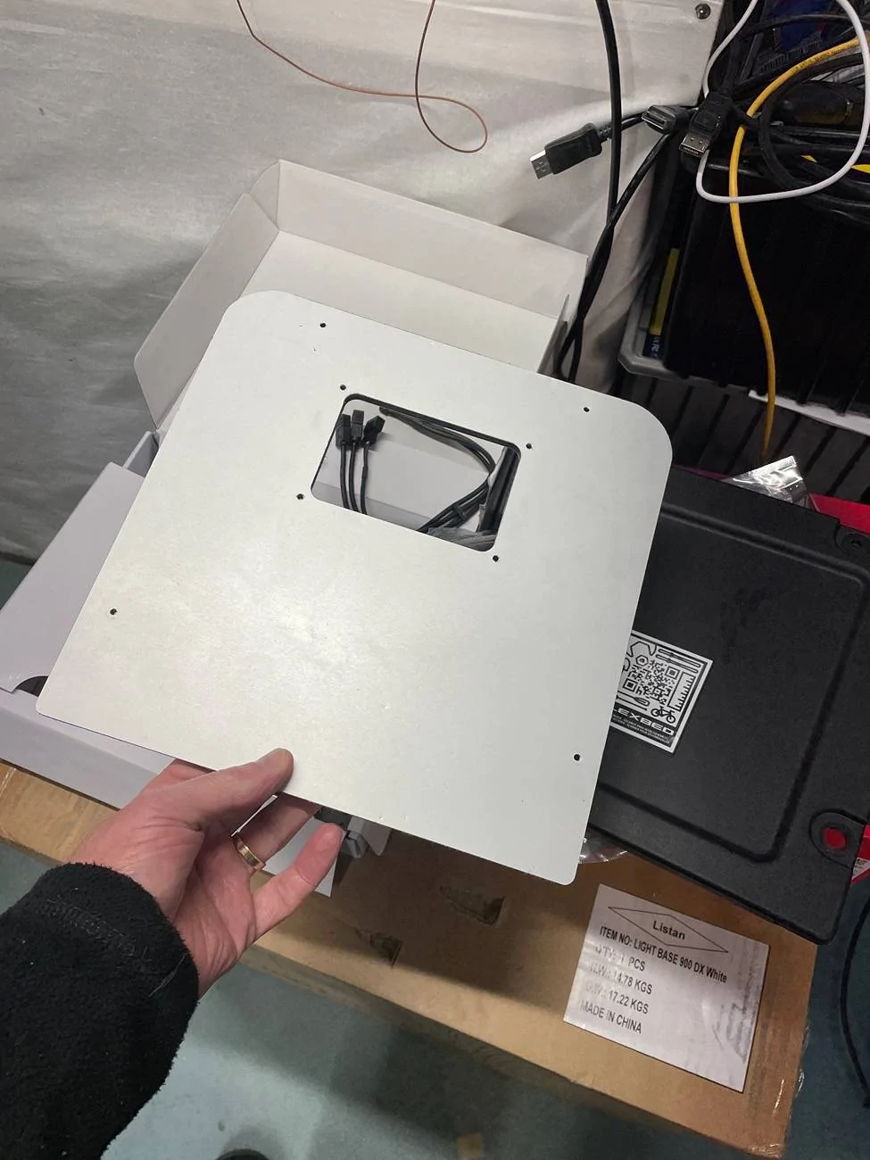 Ford Maverick 12v Charger Panel Mod for Bed Cubby IMG_6758