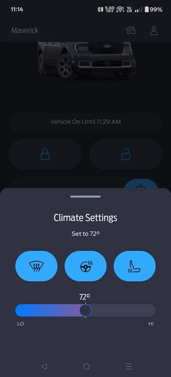 Ford Maverick 2025 Lariat Remote Start not Heating seats and Steering wheel {filename}