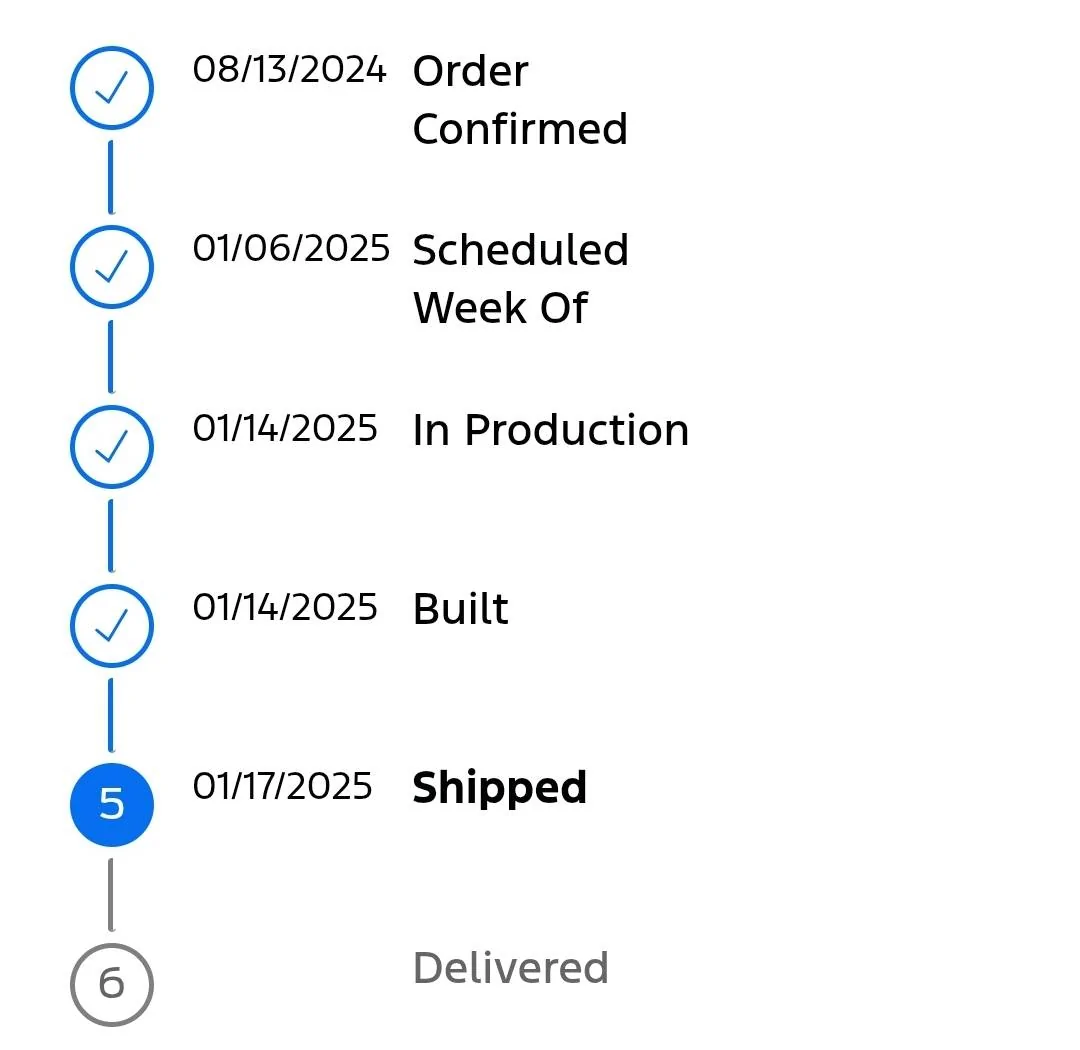 Ford Maverick 2025 Production delays?? Screenshot_20250119_112837_Chrom