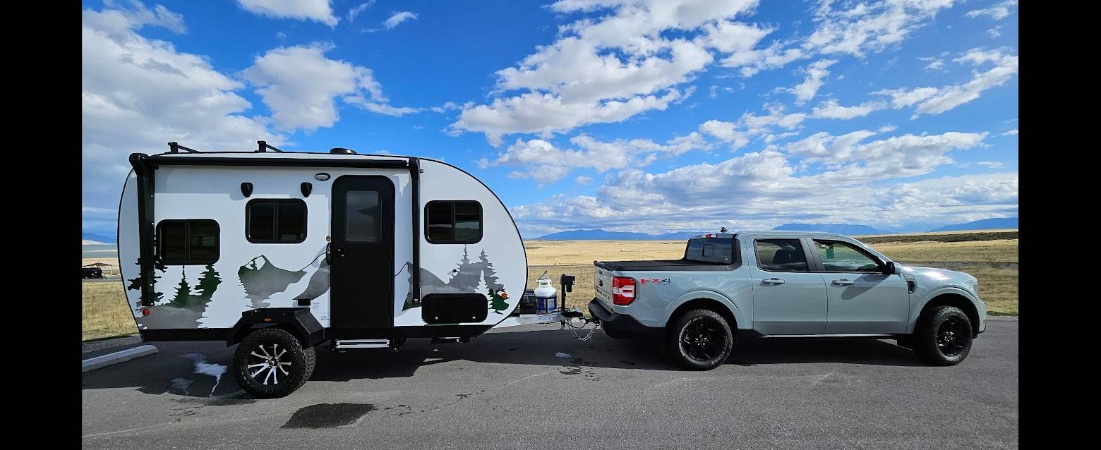 Ford Maverick 2025 Maverick AWD Hybrid vs Ike (The world's toughest towing test) by TFL Trailer