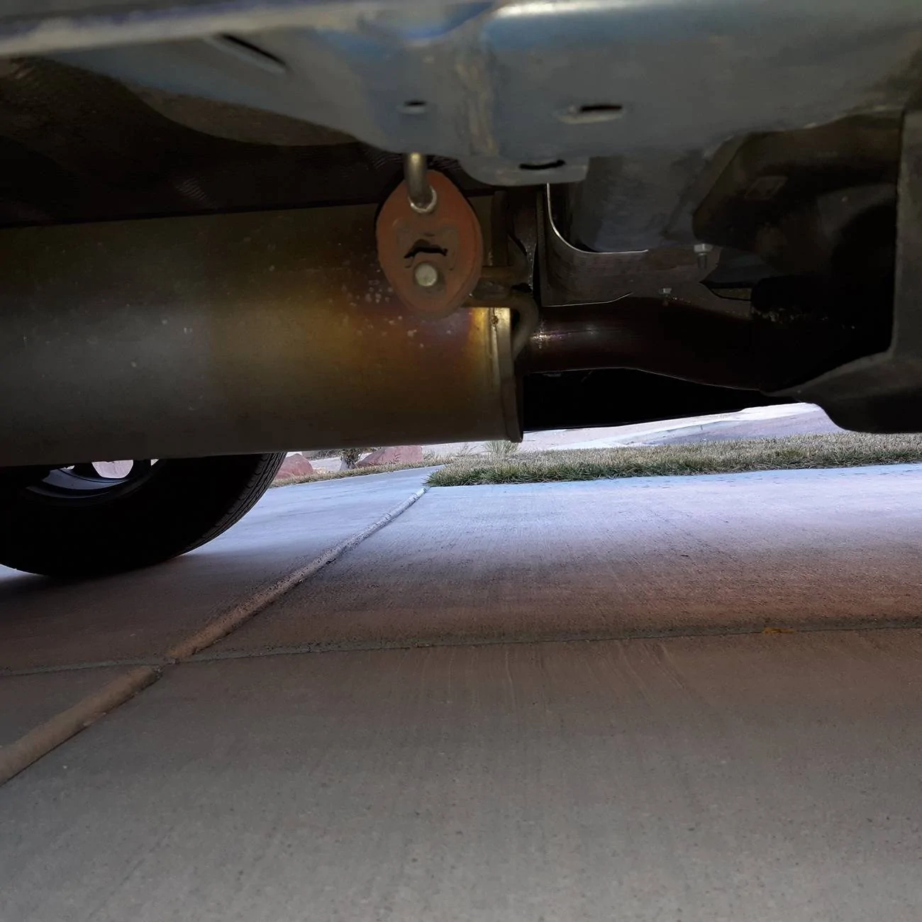 Ford Maverick 2025 muffler location change? 20250120_071926
