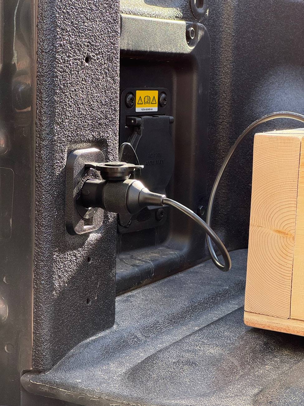 Ford Maverick DIY Bed Tray for 12v Fridge + Power Station IMG_8836