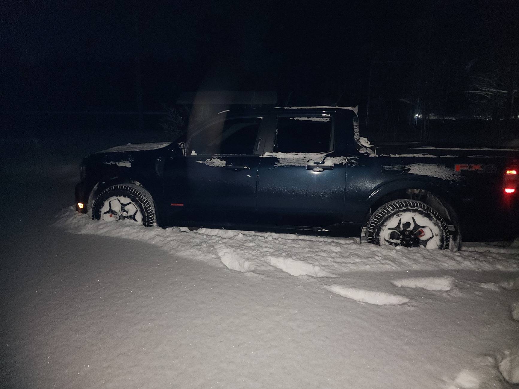 Ford Maverick Winter pics 20240108_055228