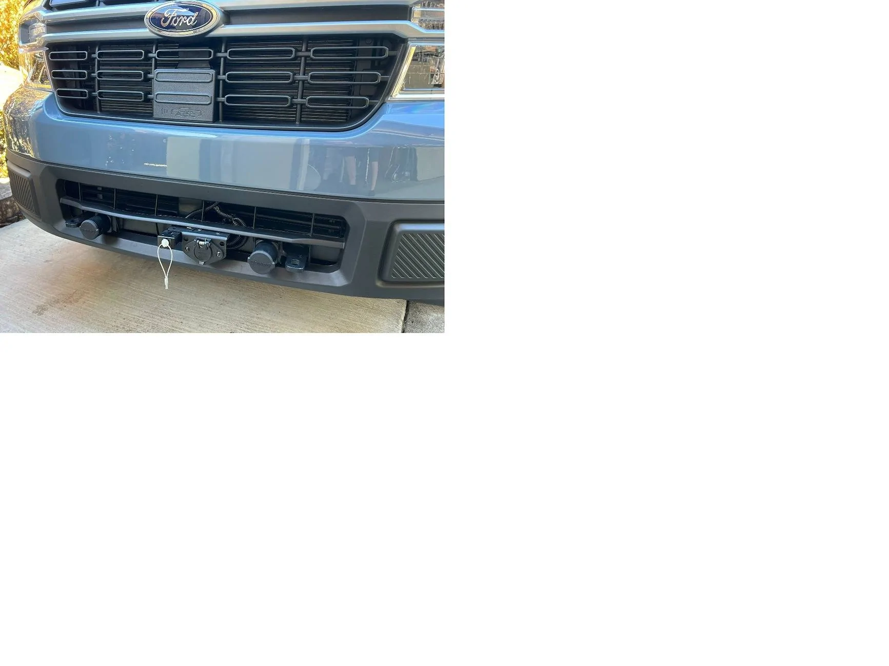 Ford Maverick Mount for 7pin/breakaway on Demco bar IMG_5548