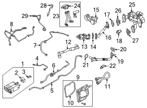 Ford Maverick EGR Valve Location for 2.5L Hybrid? Engine Code P0402 73d582e04c28b751f31379ddf0e45167