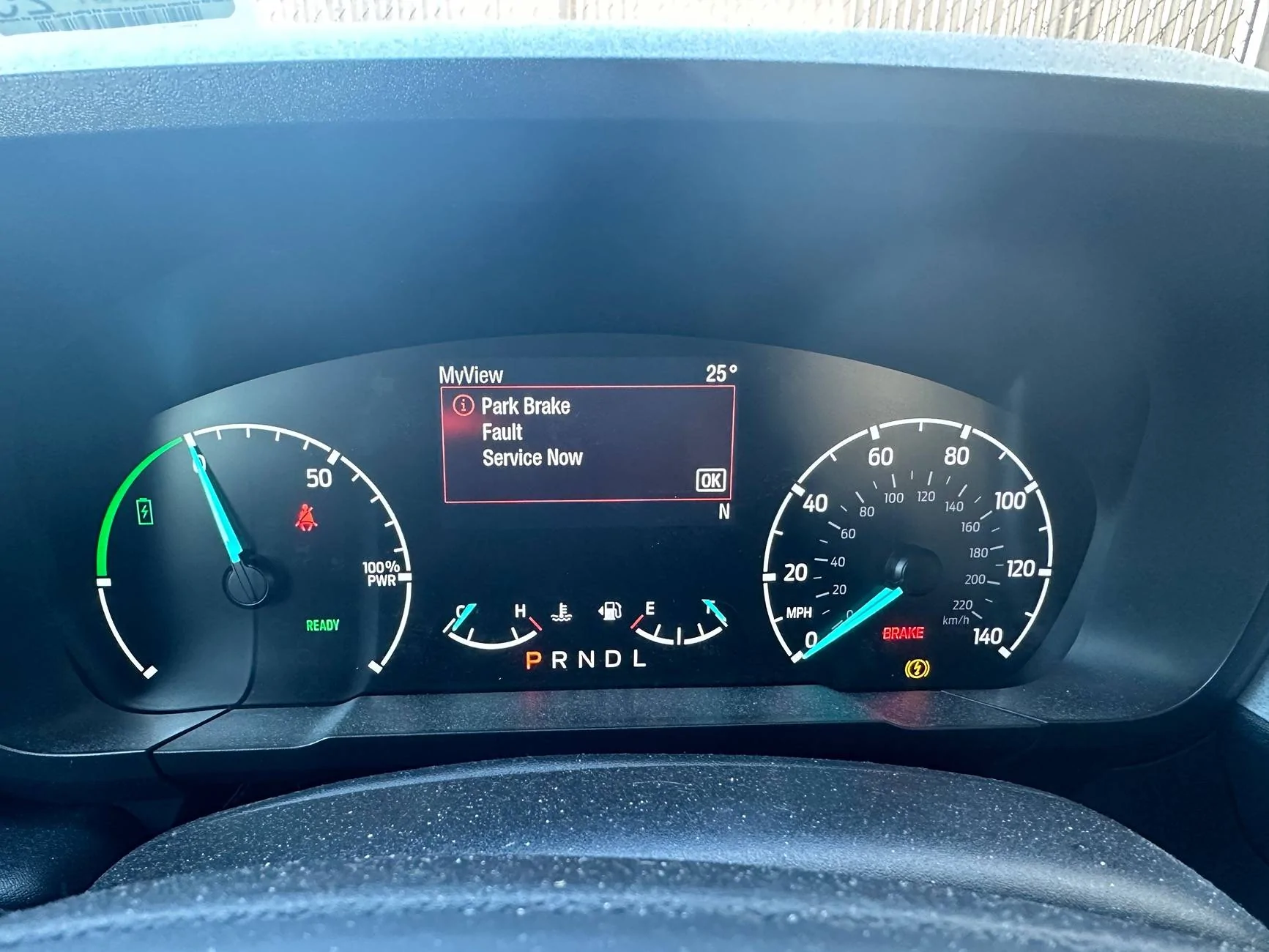 Ford Maverick Park Brake/ABS warning light(s) issue IMG_5242