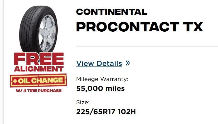 Ford Maverick Continental Procontact TX on Maverick XLT worn already? 1737838659300-f4