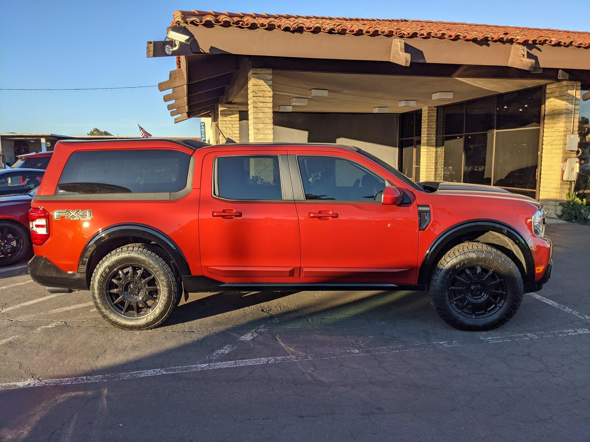 Ford Maverick Maverick SEMA Build by Air Design - seen in the flesh at dealership PXL_20211126_151822578