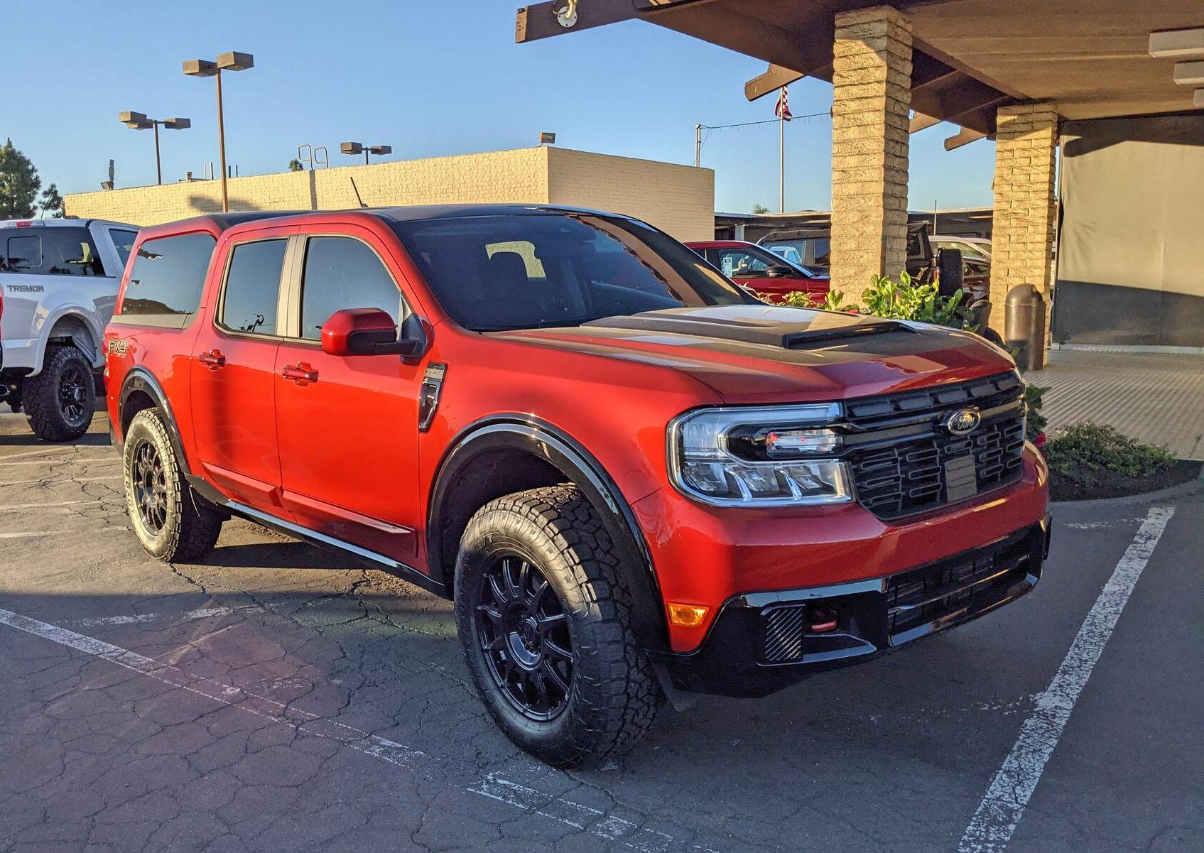 Ford Maverick Maverick SEMA Build by Air Design - seen in the flesh at dealership PXL_20211126_151814452