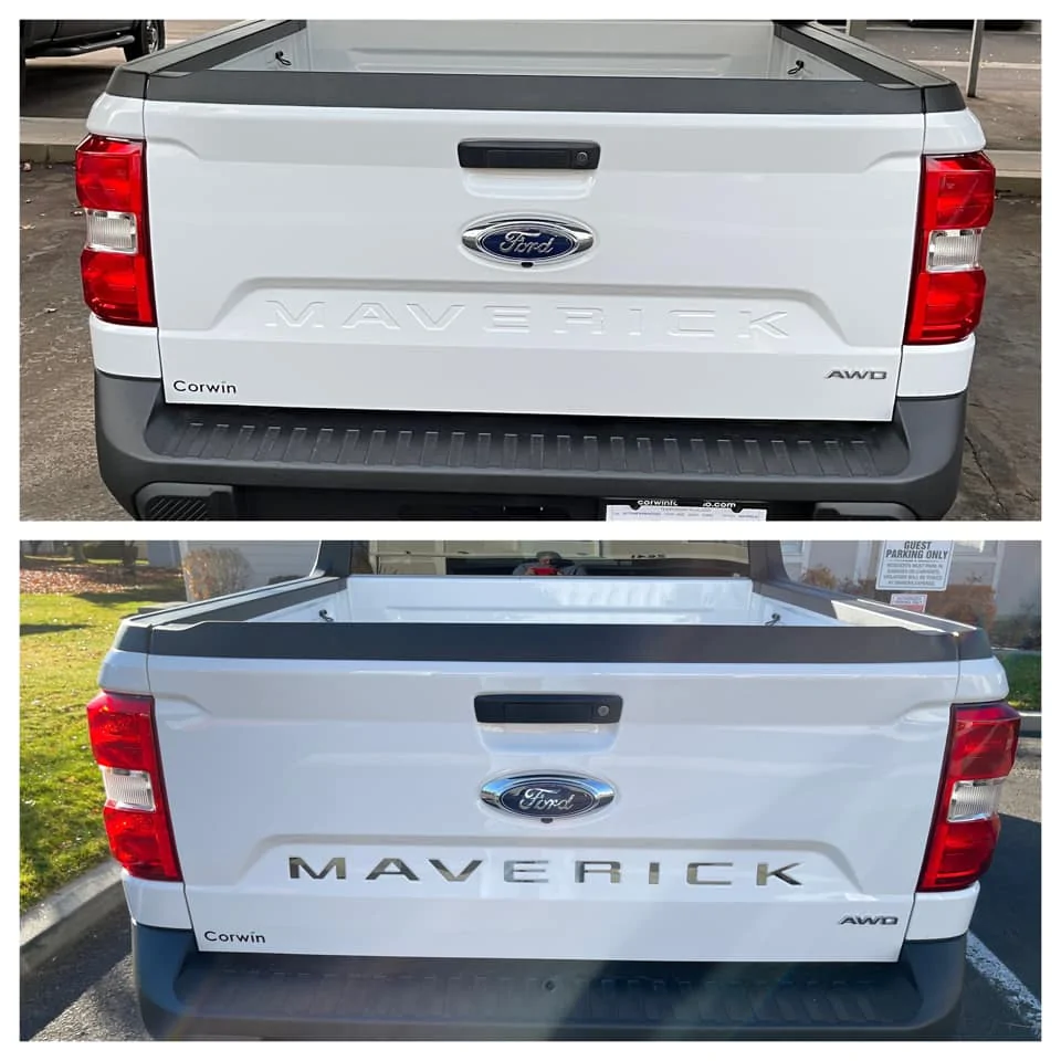 Ford Maverick Maverick Tailgate Lettering / Letters 260067464_642934486841658_2747938474334535479_n
