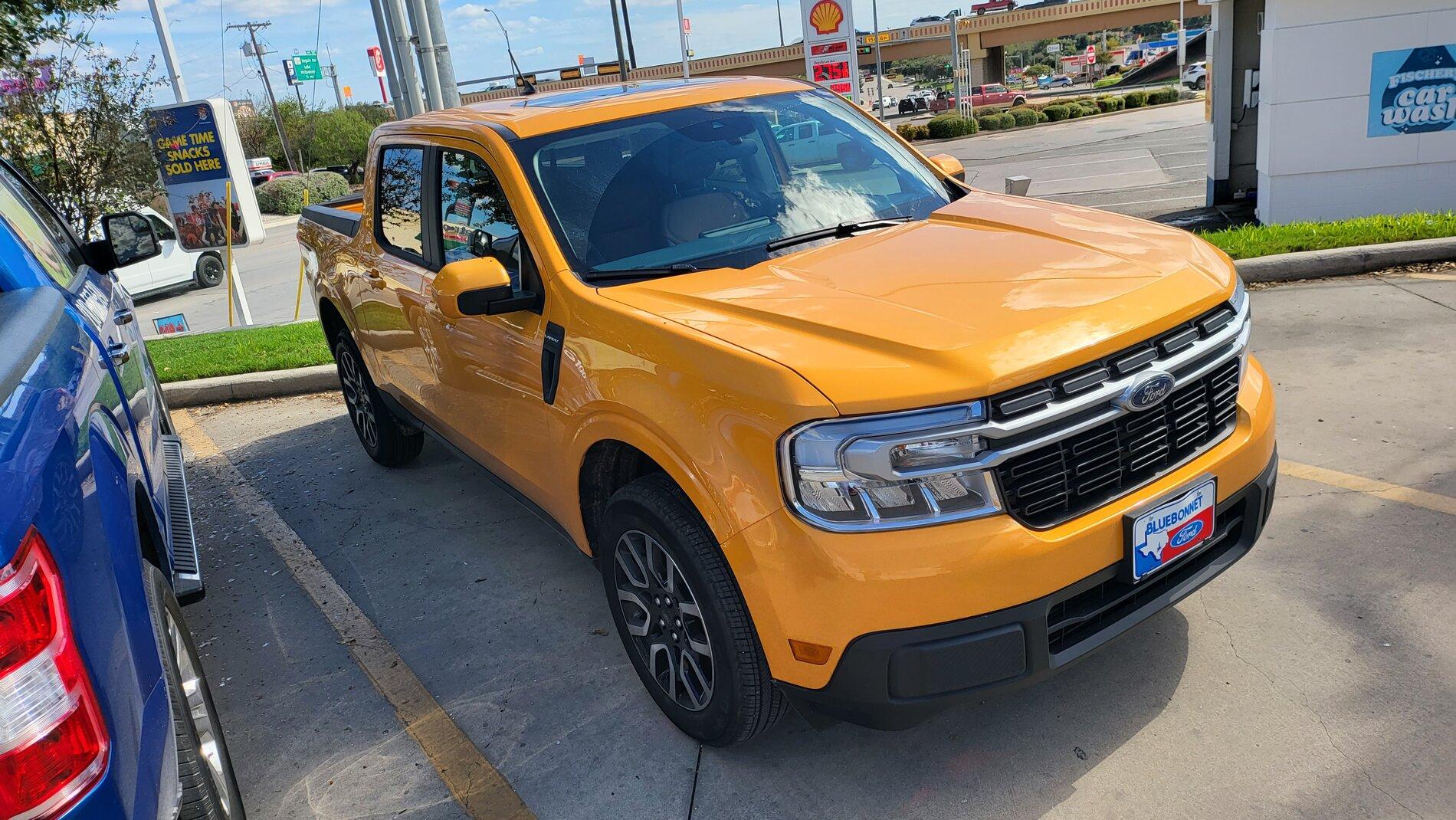 Ford Maverick Cyber Orange is essentially Orange Fury 20211019_144452