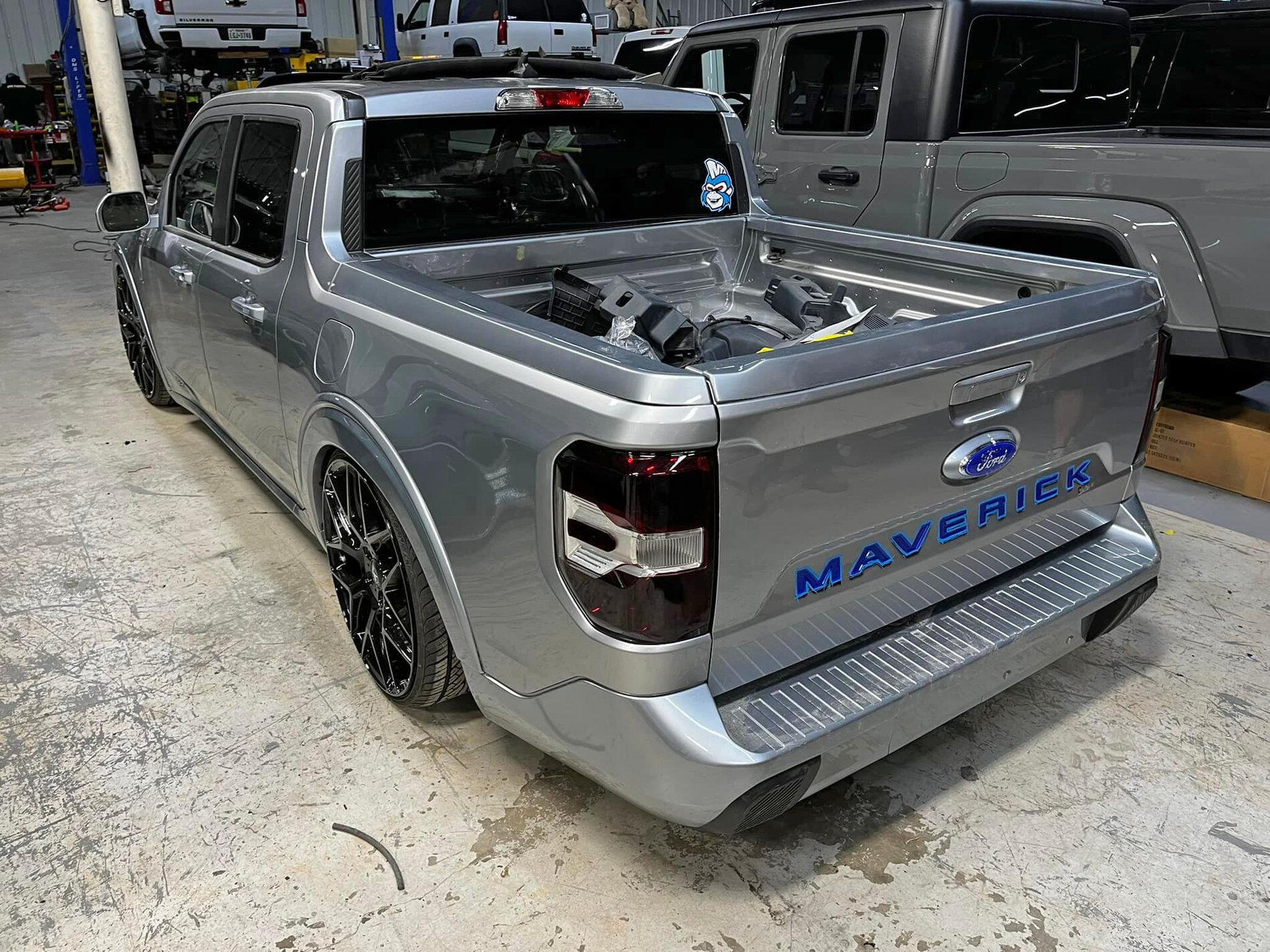 Ford Maverick Lowered Maverick pickup haters look away! This is one slammed / dumped street truck Lowered Ford Maverick pickup truck slammed suspension 2