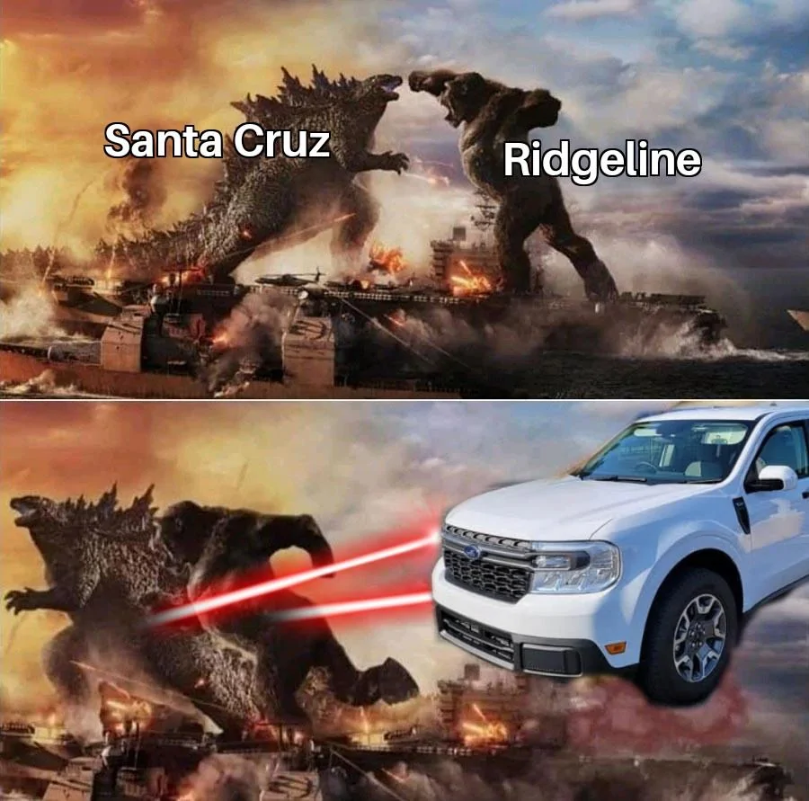 Ford Maverick Maverick Memes -  fun diversion while we wait [ ** NO POLITICS ** ] Cheems Chasing Kong And Godzilla 28112021215434