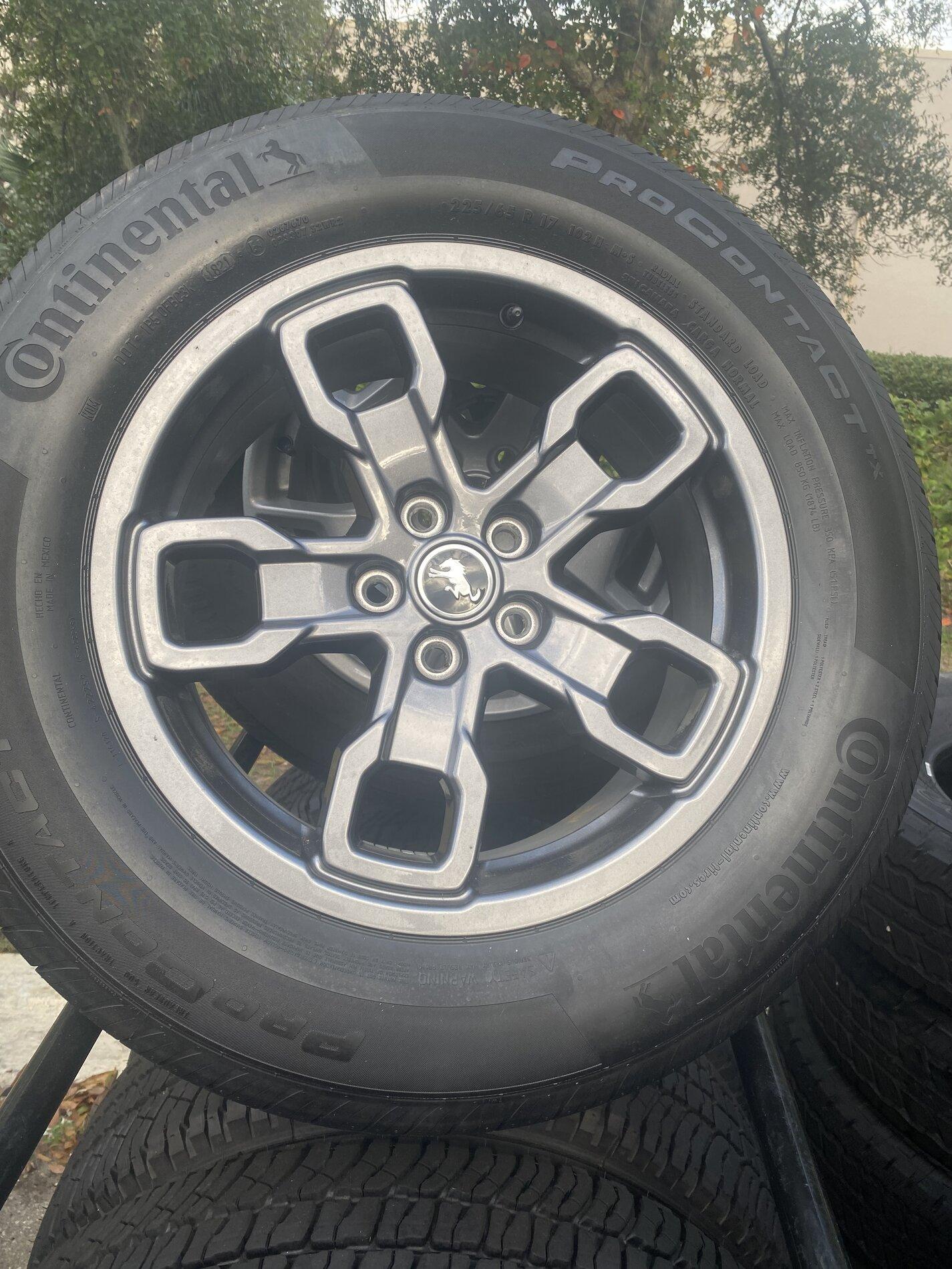 Ford Maverick Optional Bronco sport wheels 2A6F417D-C3F7-40C4-A9B8-47CC4CD20167