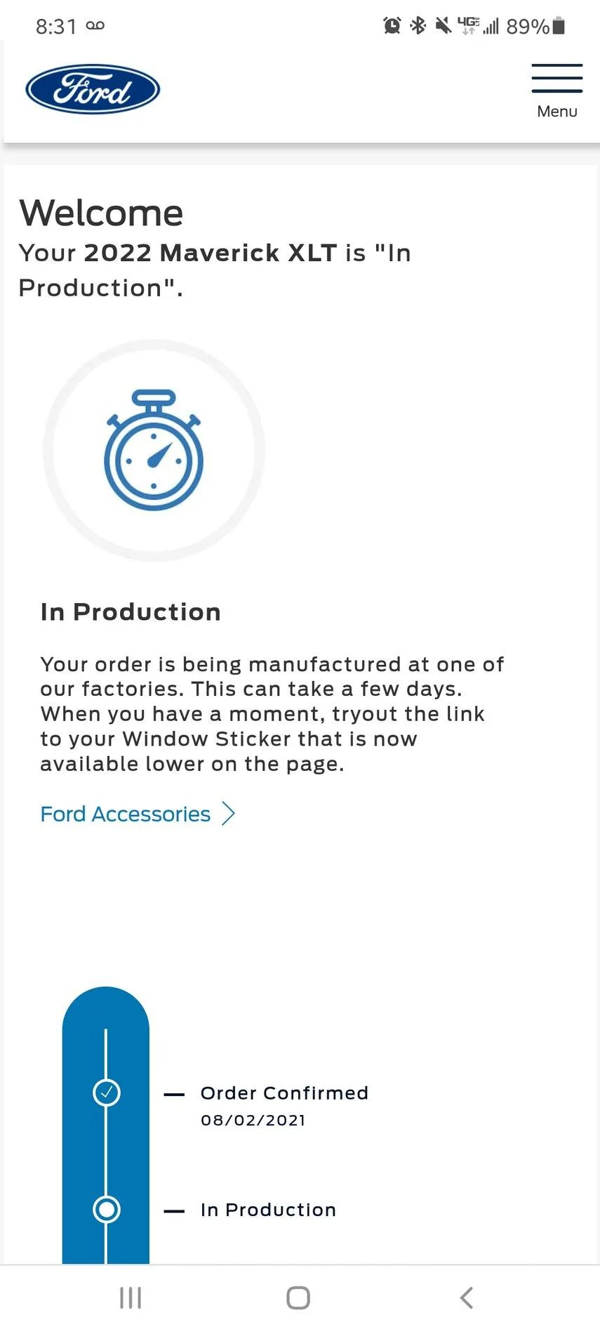 Ford Maverick Finally in Production. Screenshot_20211130-083122_Chrom