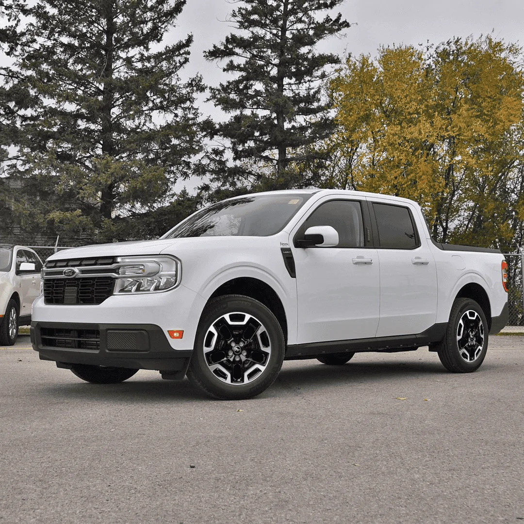 Ford Maverick OXFORD WHITE Maverick Photos Thread Maverick-w-wheels