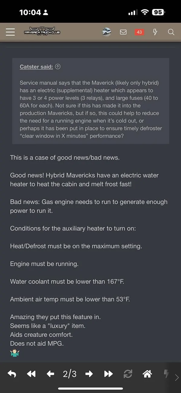 Ford Maverick Will Remote starting hybrid maverick turn on the engine ? IMG_6749