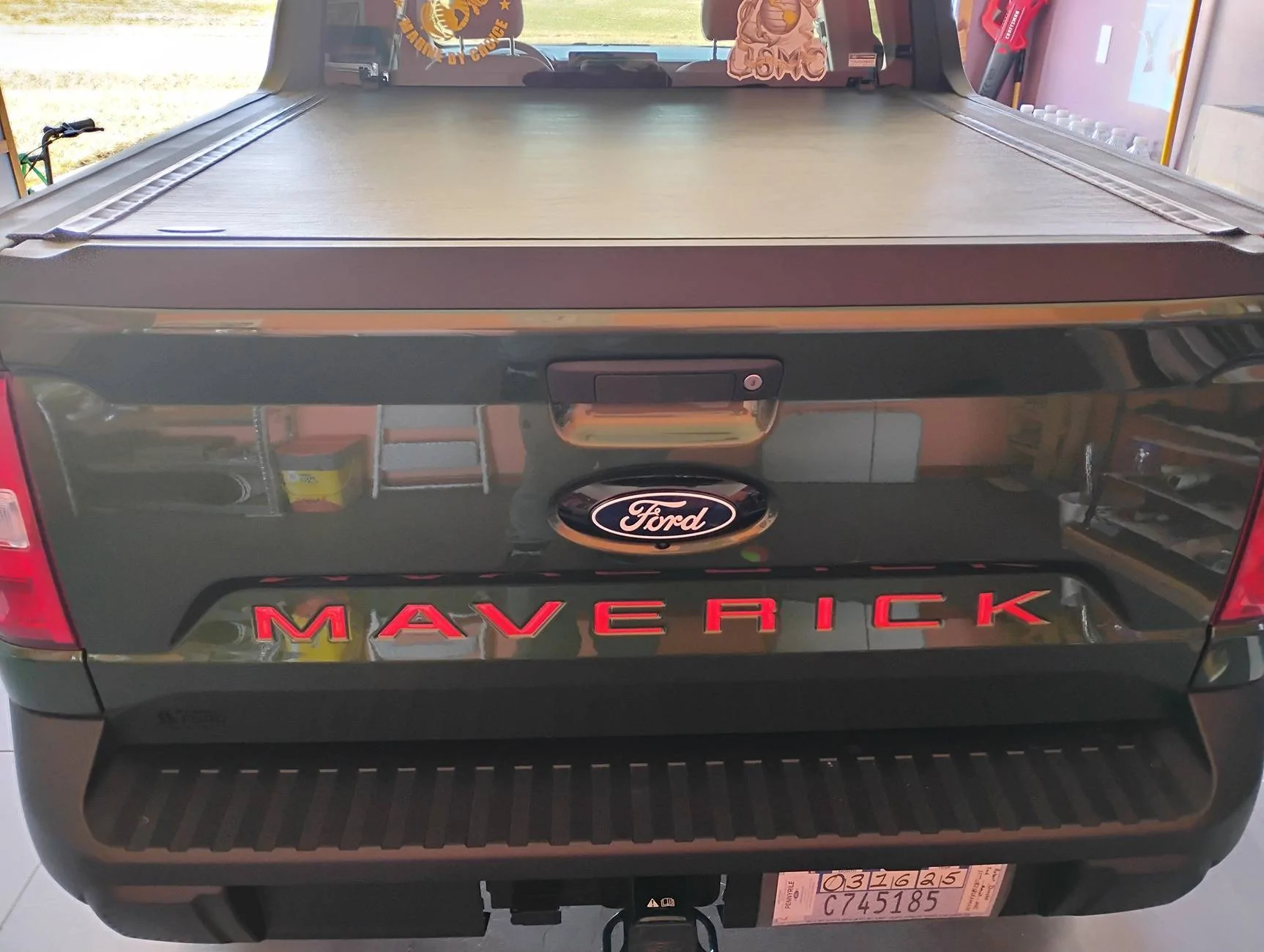 Ford Maverick Eruption Green Tailgate Letter Inserts - recommendations? aaa3