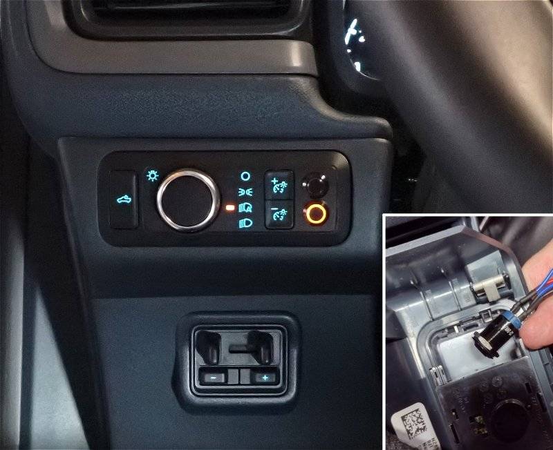 Ford Maverick Could the 25 Lariats have foglights? fog light switch