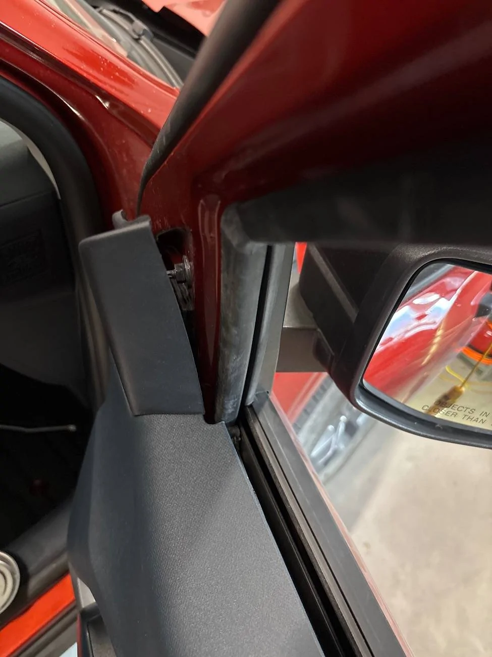 Ford Maverick Plastic trim piece won’t re-engage imag