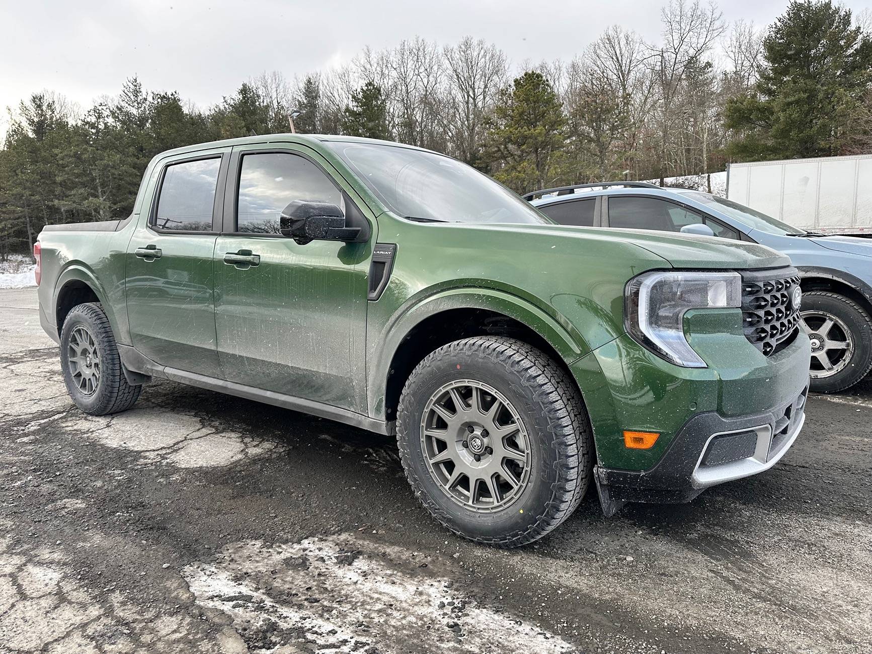 Ford Maverick TK's 2025 Eruption Green Lariat Ecoboost (upgraded from 2022 XLT) IMG_7934