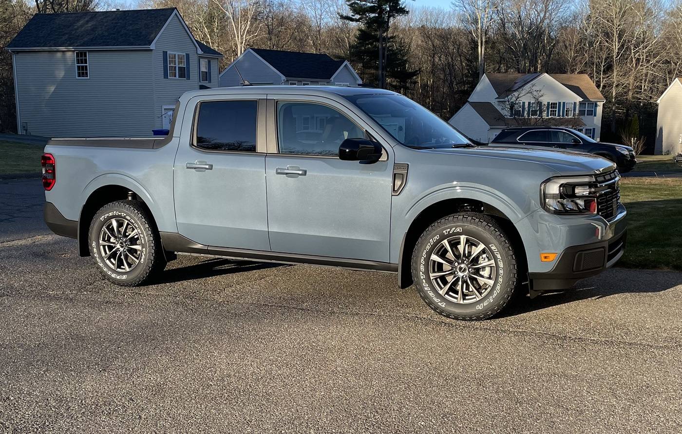Ford Maverick Larger tires for 2024 Lariat IMG_0258