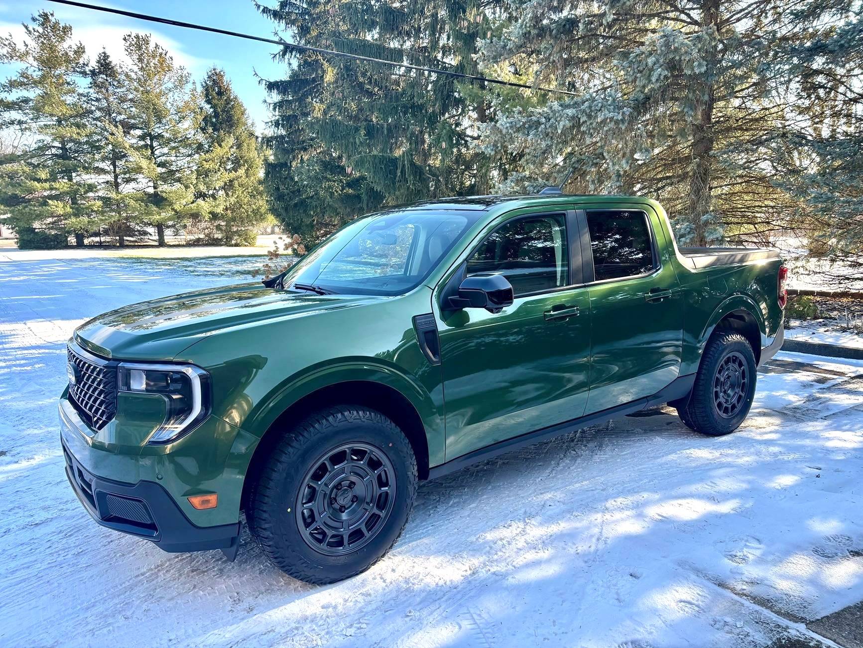 Ford Maverick ERUPTION GREEN Maverick Photos Thread 1