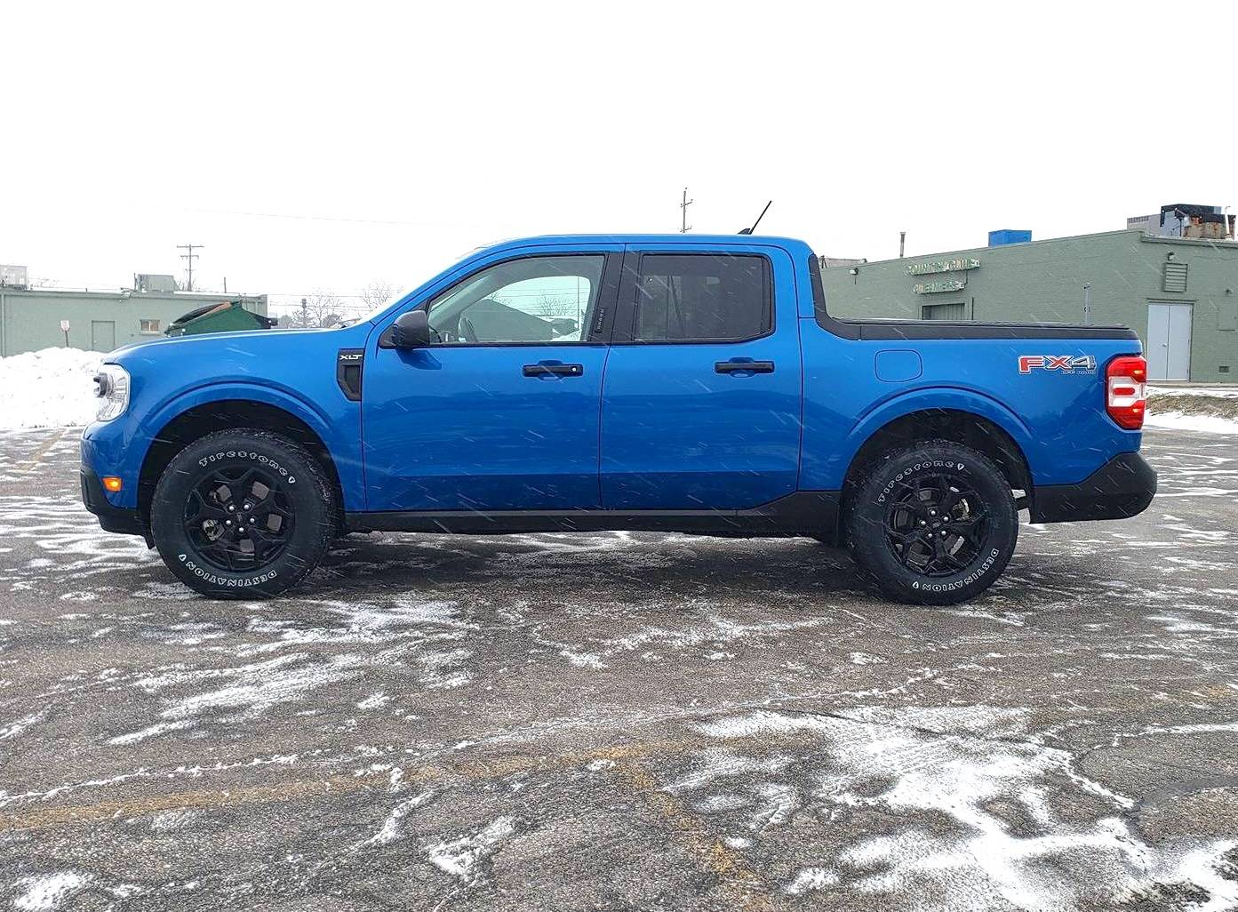 Ford Maverick Firestone Destination AT2 tires with Rough Country 1" Level Lift 20250122_163924