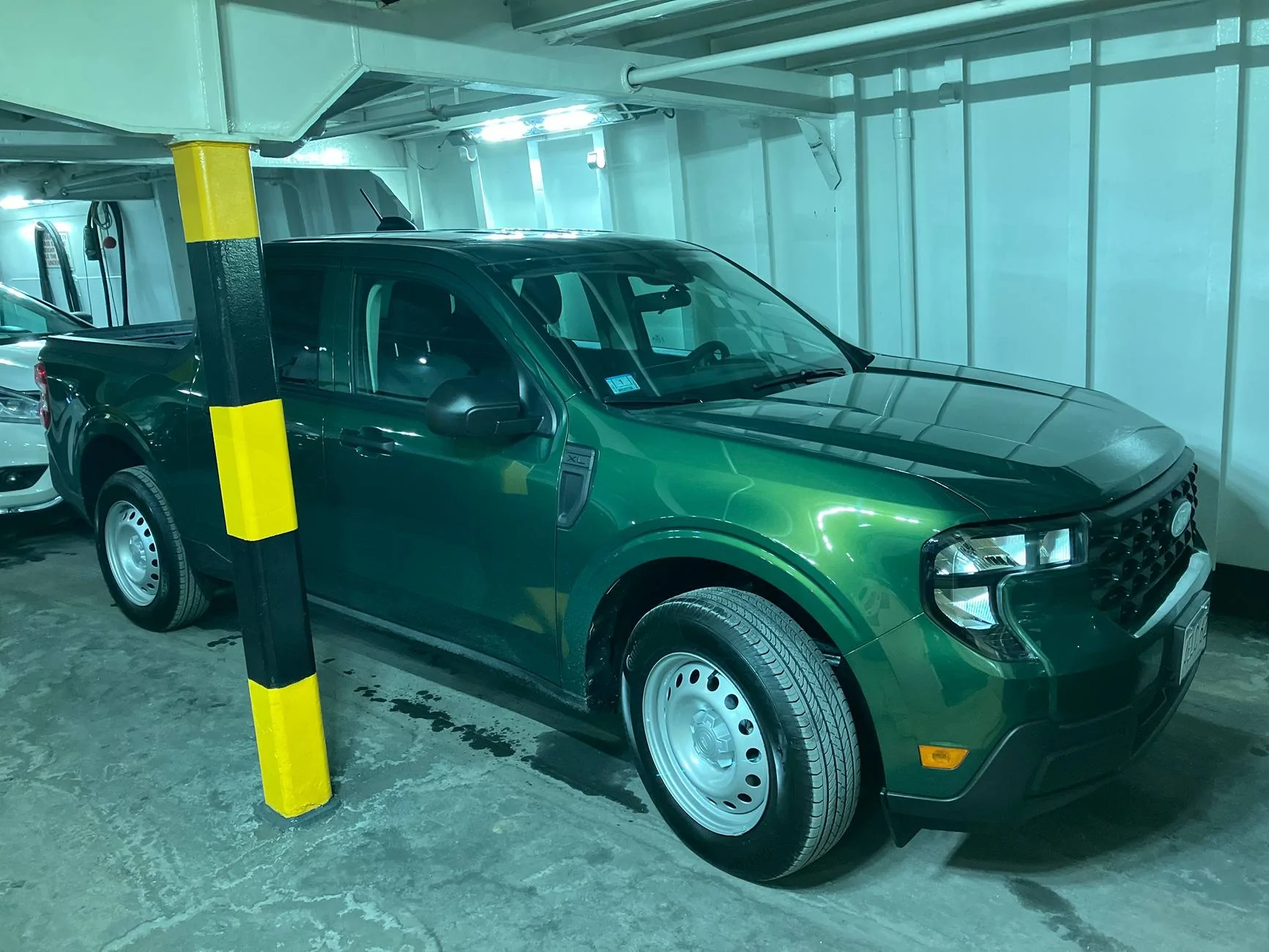 Ford Maverick ERUPTION GREEN Maverick Photos Thread Maverick on Boat
