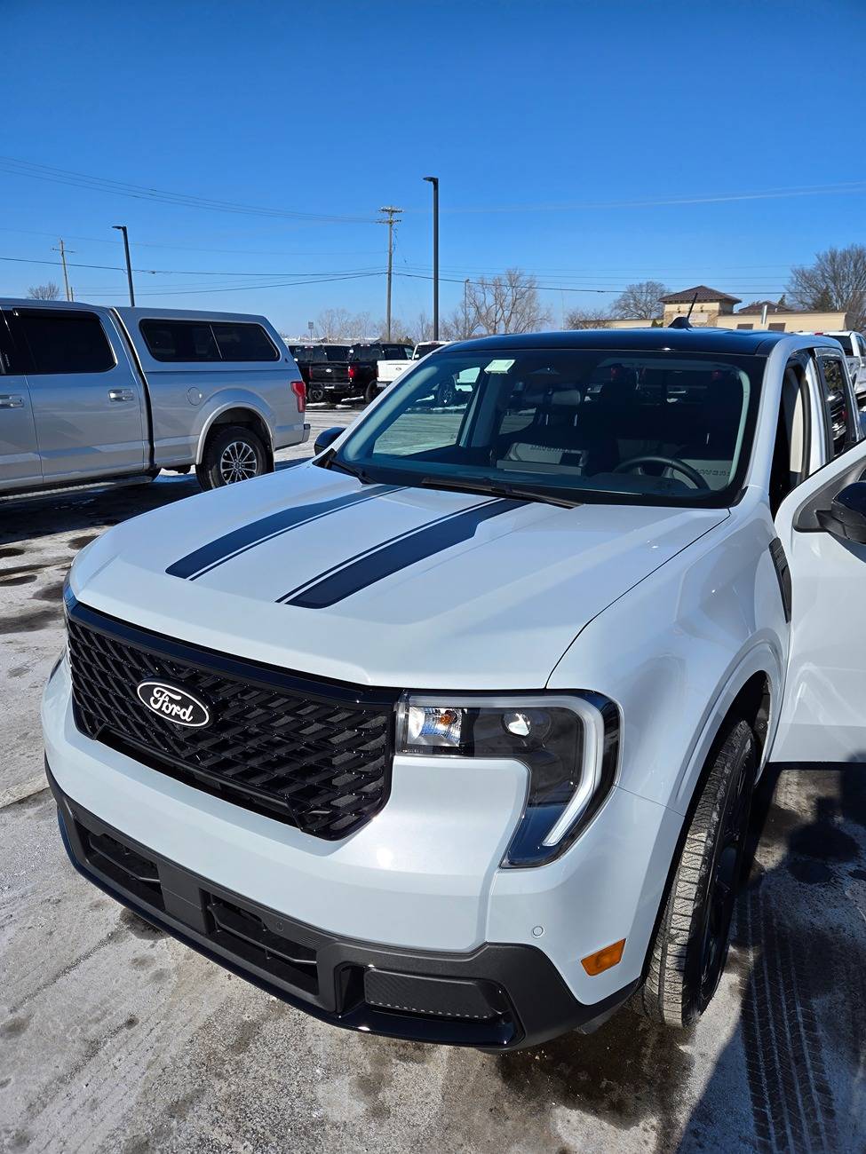 Ford Maverick Signed, Sealed and Delivered! 2025 Maverick Space White BAP 20250125_122419
