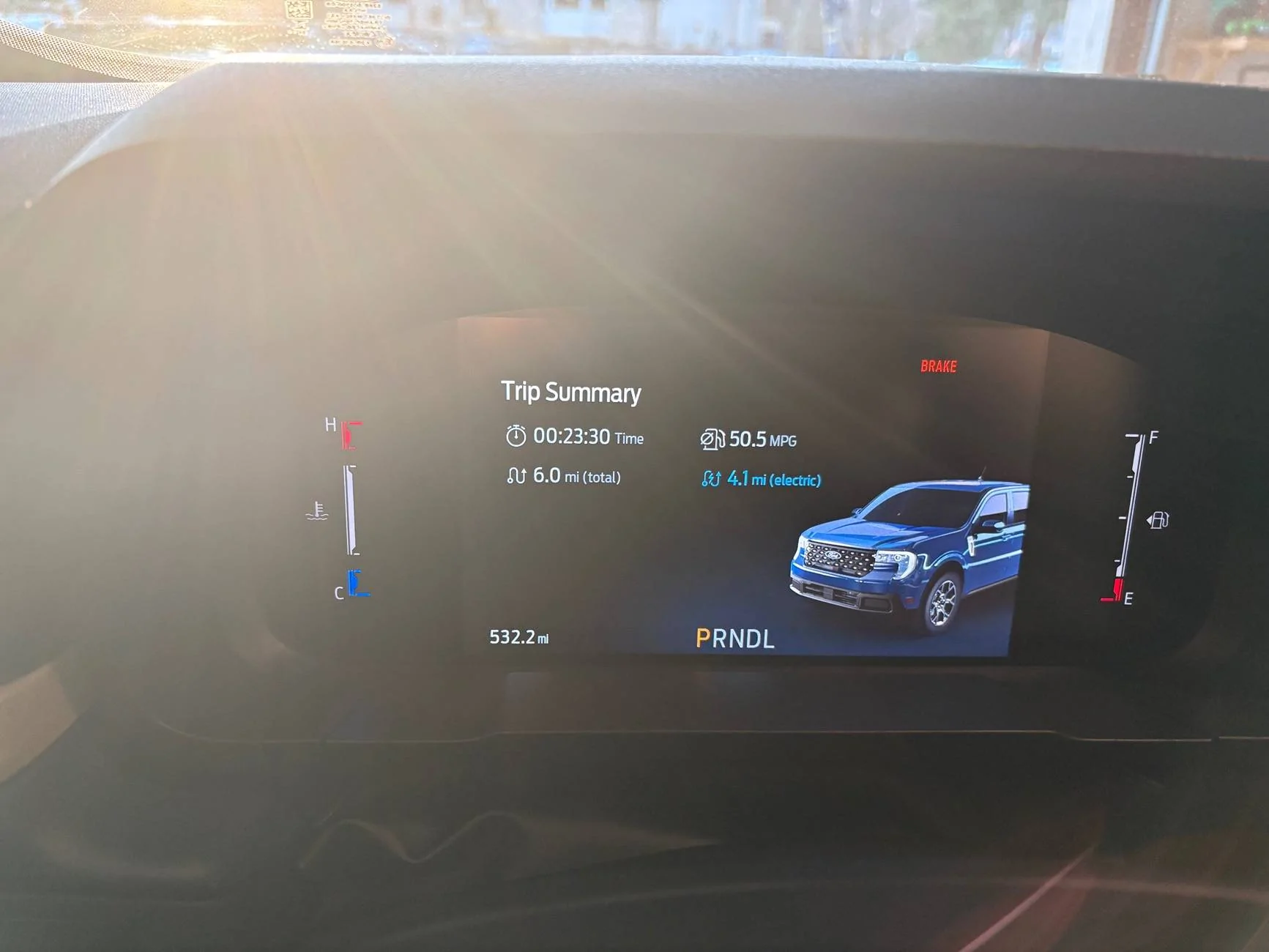 Ford Maverick Optimal Conditions for Best MPG (2025 Hybrid AWD)? IMG_8372
