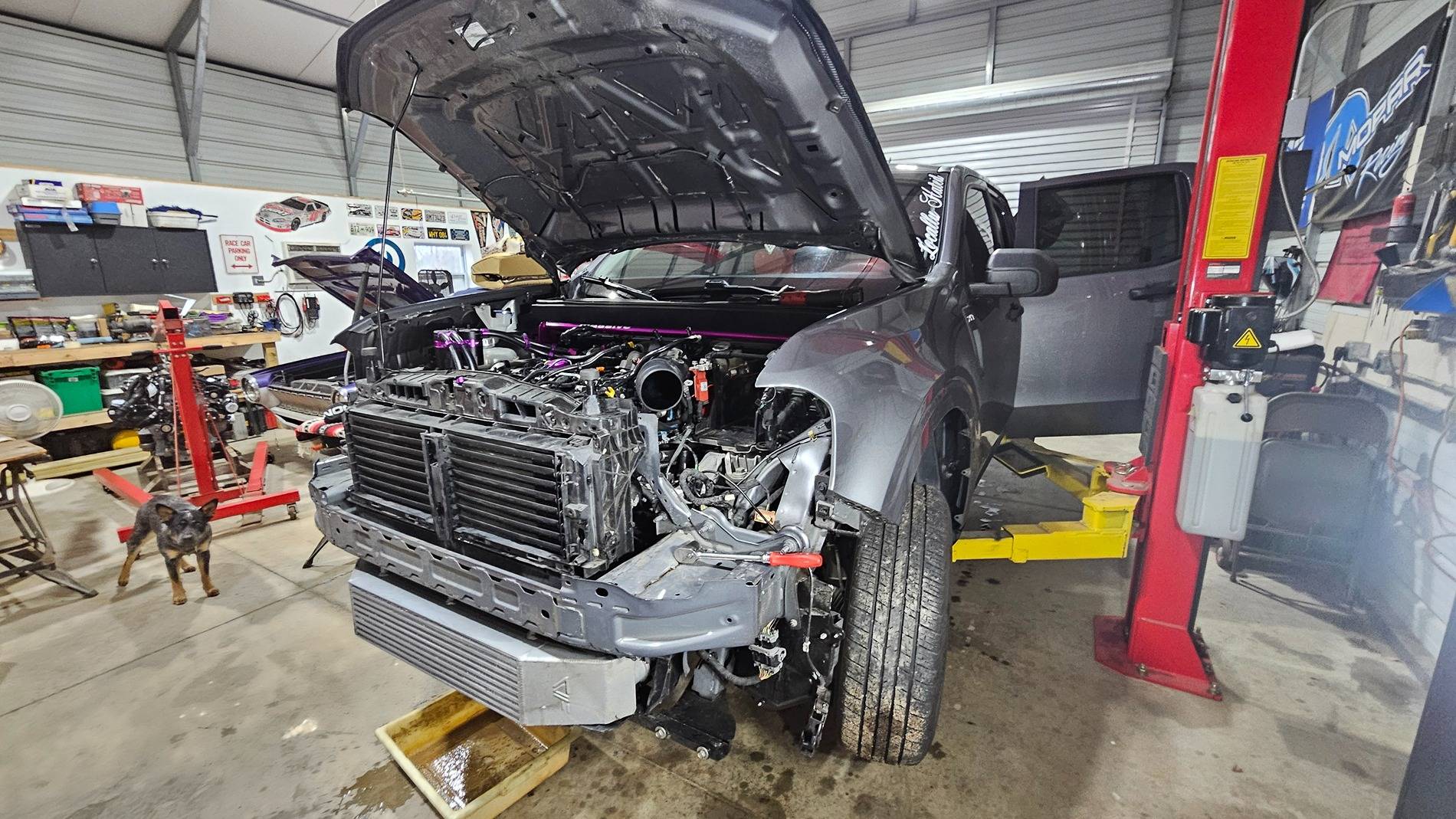 Ford Maverick Original engine is toast... time for a 2.3 engine swap 20250118_094534