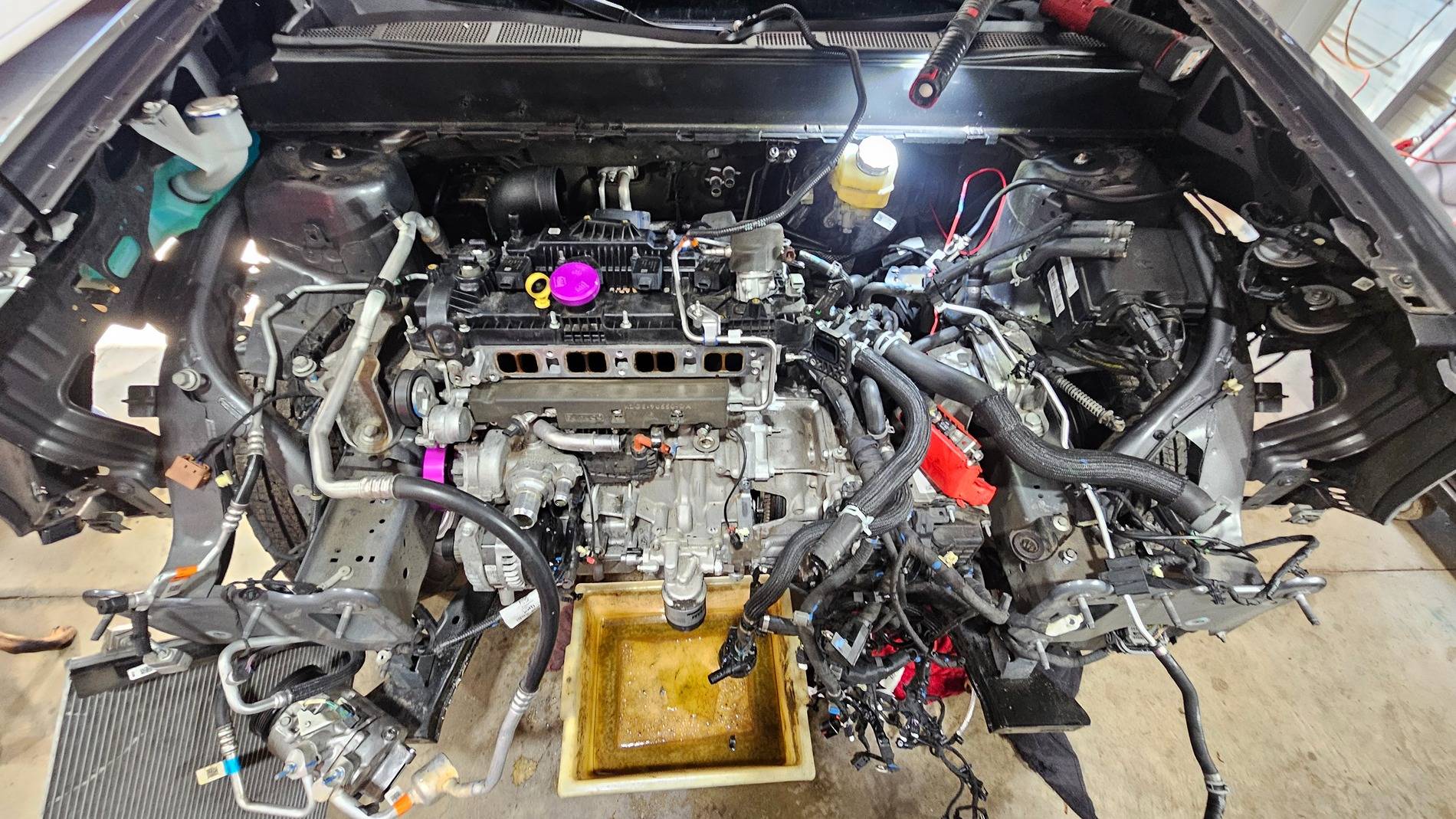 Ford Maverick Original engine is toast... time for a 2.3 engine swap 20250118_140609