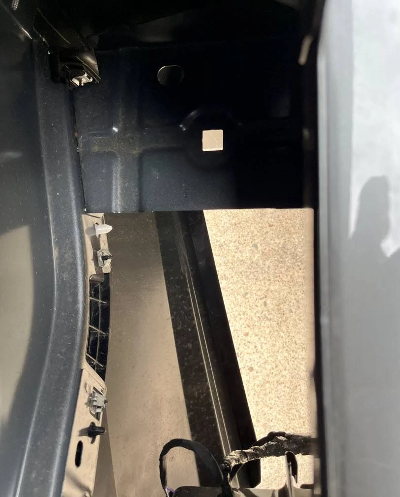 Ford Maverick 2025 muffler location change? Below LH Blanking Panel - XLT