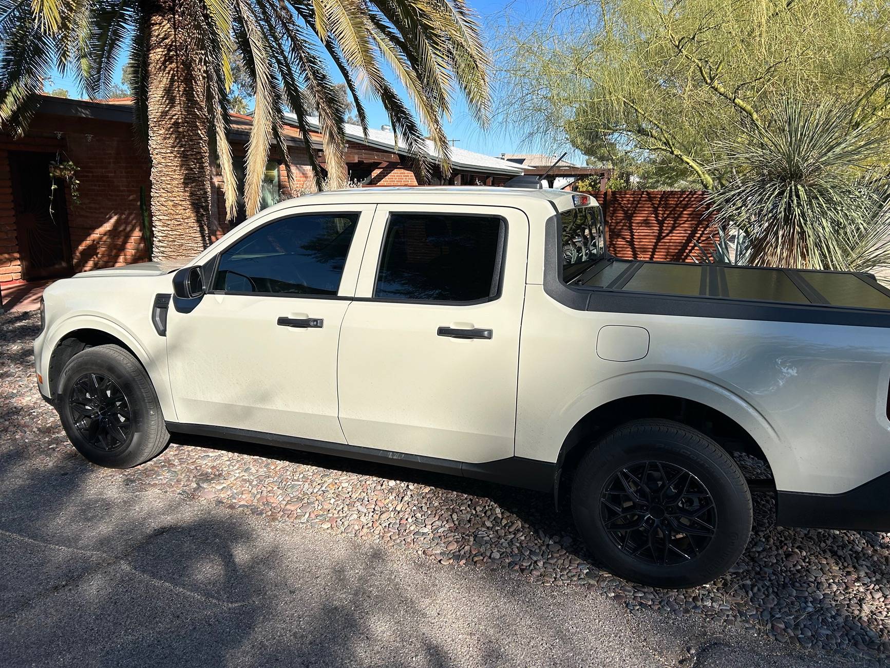 Ford Maverick 2025 Maverick XL Desert Sand Gets Aftermarket Wheels IMG_0573