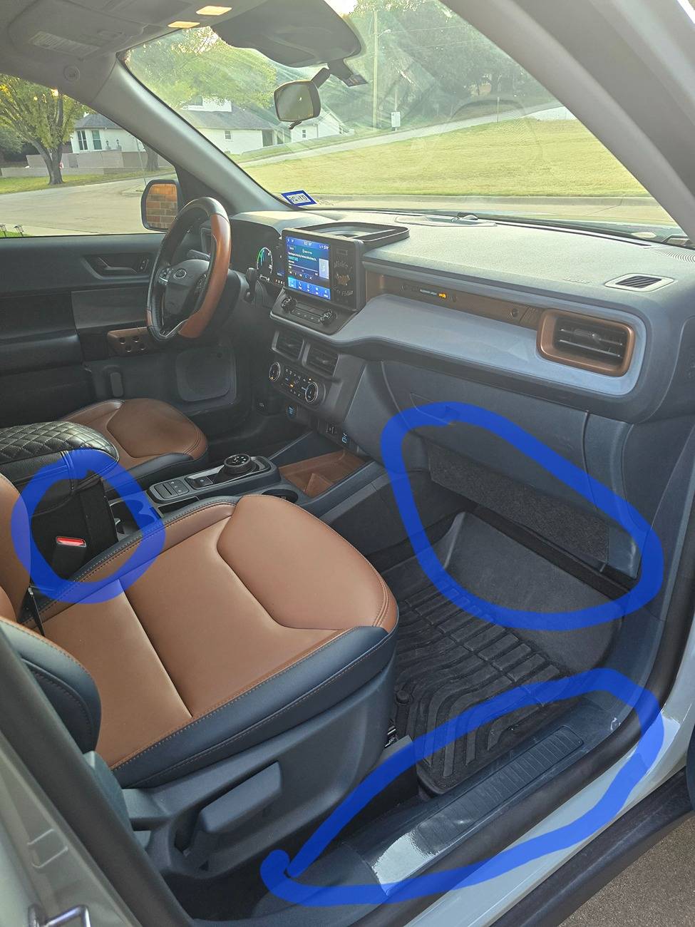Ford Maverick Interior Plastic High Scratch Area's Need Aftermarket Help. 1000013175