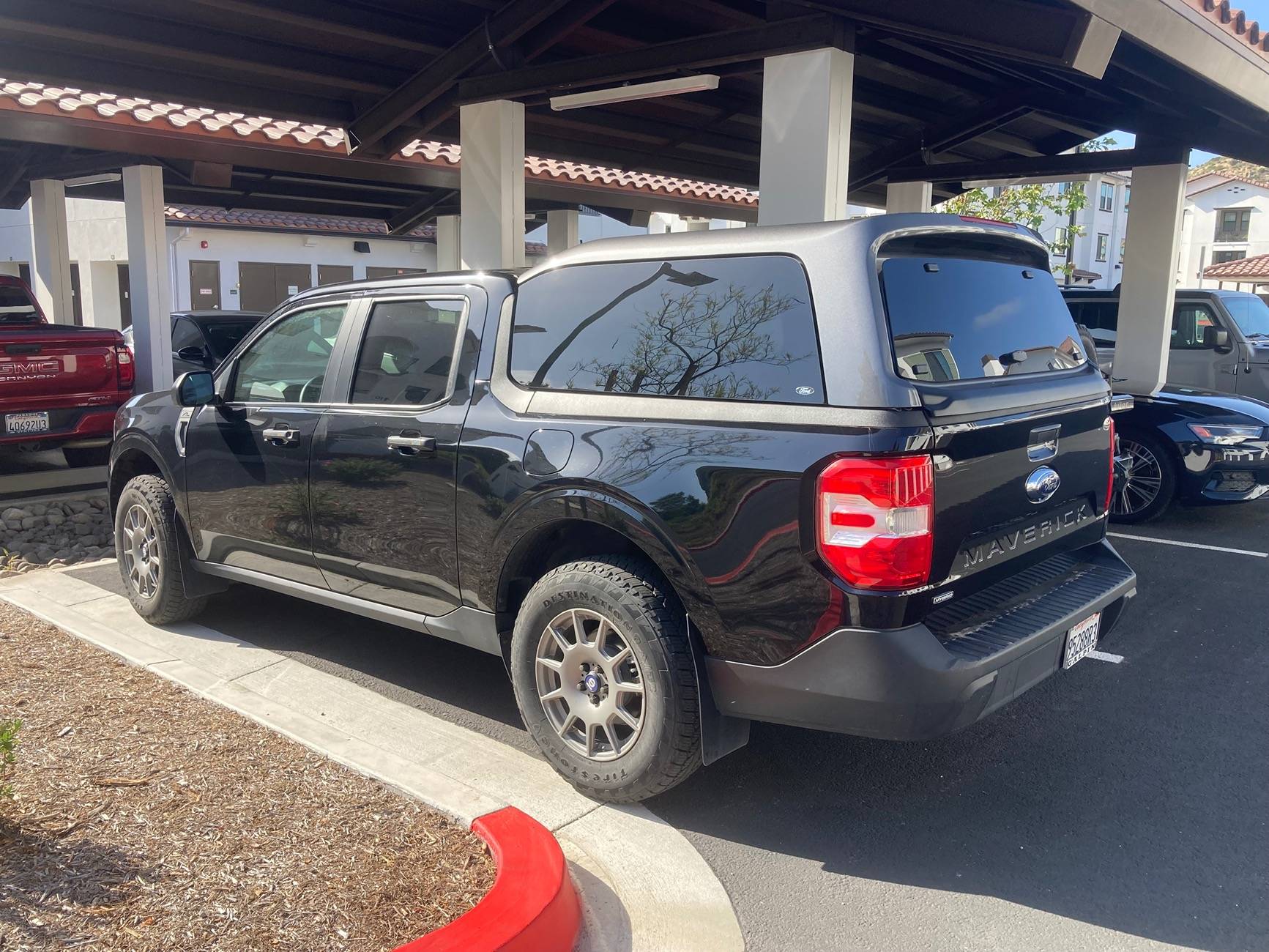 Ford Maverick Grey Leer shell topper IMG_4613