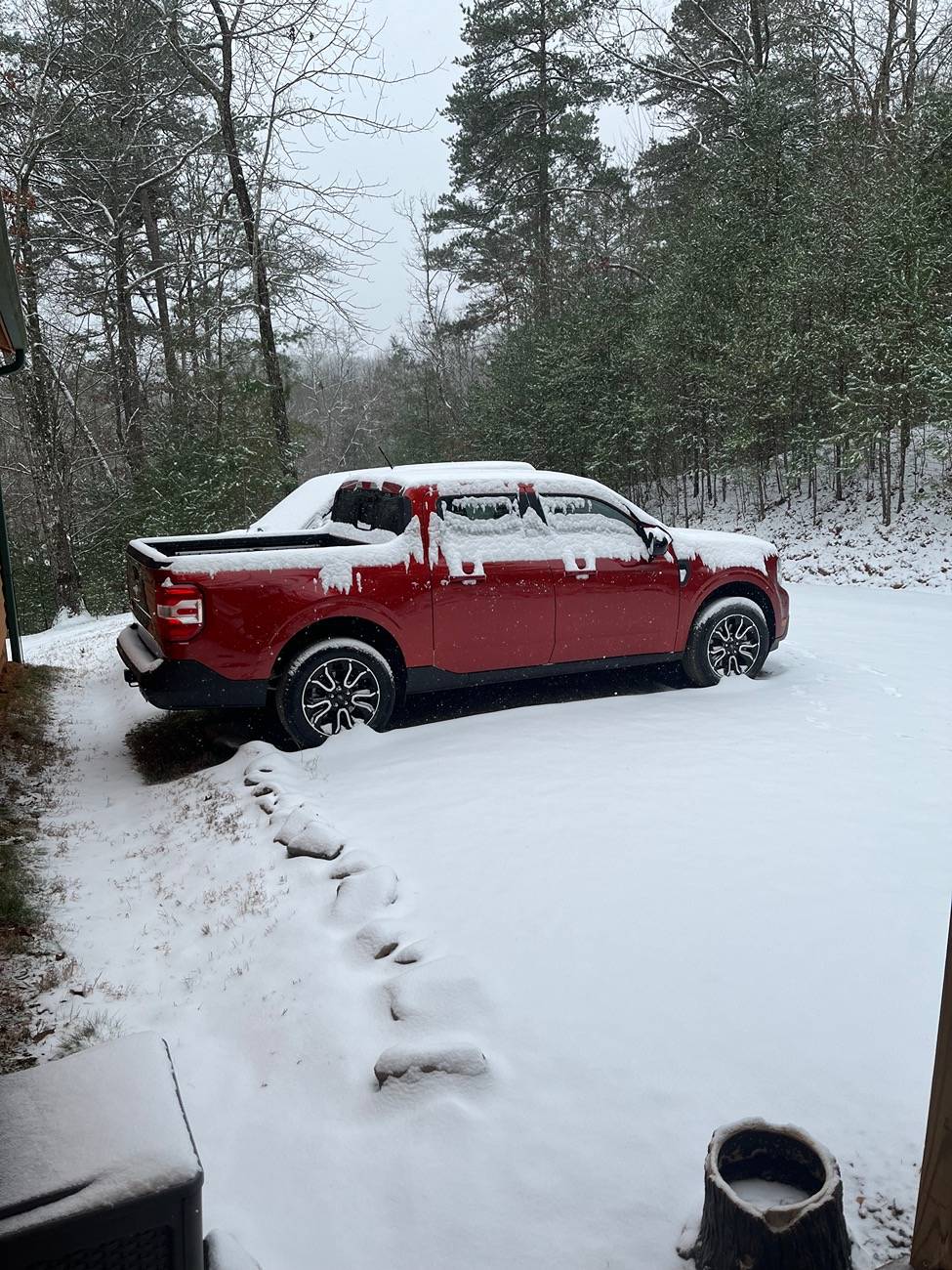 Ford Maverick Winter pics IMG_1684