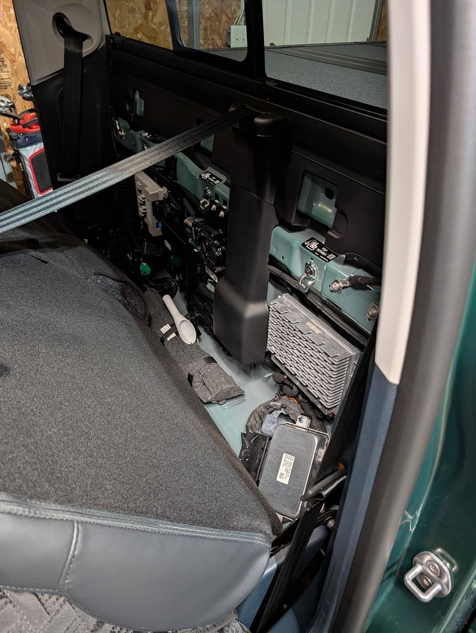 2025 Maverick Lariat Hybrid Behind Rear Seat | MaverickTruckClub - 2022 ...